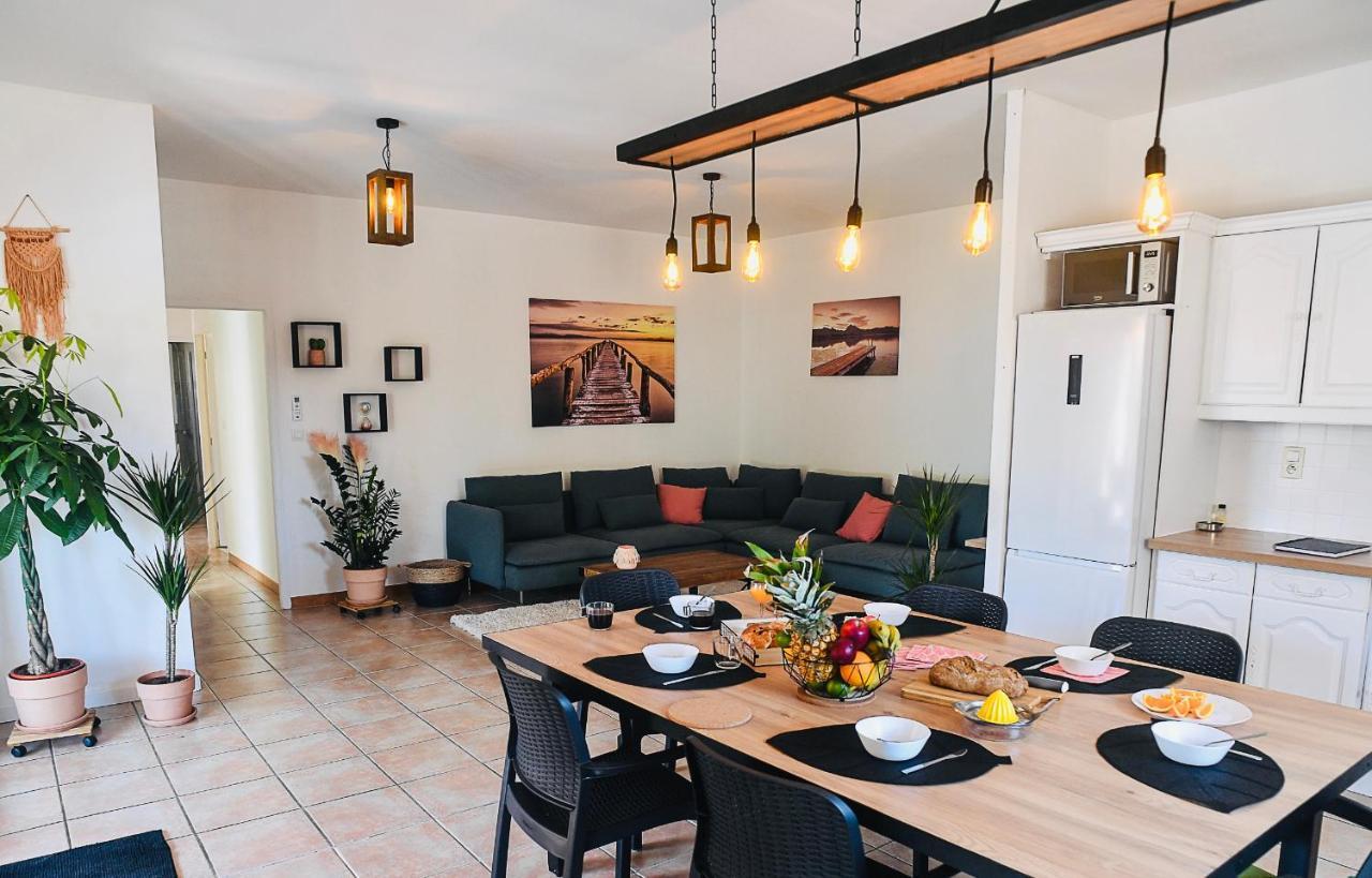 Spacieux T5, Terrasse, Proche Centre,Parking Prive Perpignan Exterior foto