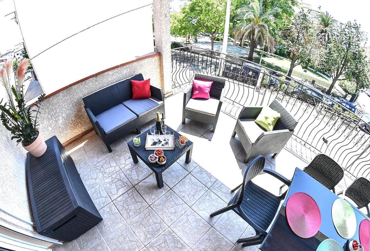 Spacieux T5, Terrasse, Proche Centre,Parking Prive Perpignan Exterior foto
